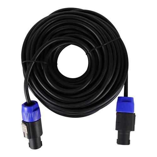 CABLE PARA PARLANTE 1 PLUG SPEAKON X 1 PLUG SPEAKON 15MT