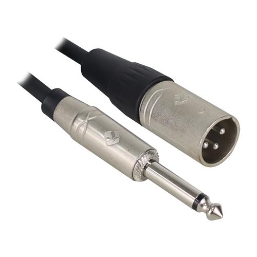 CABLE PARA MICROFONO 1 PLUG 6.3 MN X 1 PLUG CANON 3MT (REEMPLAZA A SMXJ250L3)