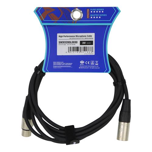 CABLE PARA MICROFONO 1 PLUG CANON X 1 JACK CANON 3MT (REEMPLAZA A SMXX200L3)