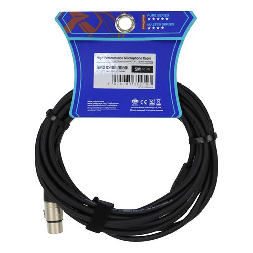 CABLE PARA MICROFONO 1 PLUG CANON X 1 JACK CANON 5MT (REEMPLAZA A SMXX200L5)