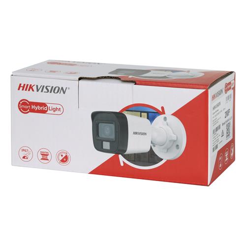 CAMARA DE VIGILANCIA TUBO 2MP/1080P/IR/IP67/COLORVU PLASTICA CON MICROFONO - CLA