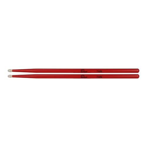 BAQUETA 7A ARCE PUNTA DE NYLON ROJO X 2P