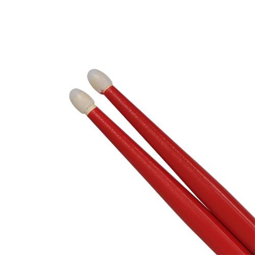 BAQUETA 7A ARCE PUNTA DE NYLON ROJO X 2P