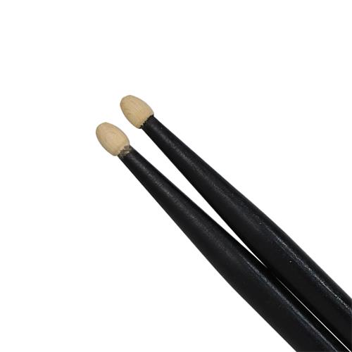 BAQUETA 5A ARCE PUNTA DE MADERA NEGRO X 2P