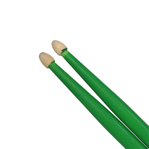 BAQUETA 5B ARCE PUNTA DE MADERA VERDE X 2P