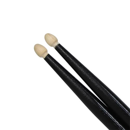 BAQUETA 7A ARCE PUNTA DE MADERA NEGRO X 2P