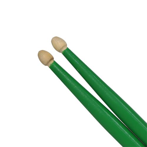 BAQUETA 7A ARCE PUNTA DE MADERA VERDE X 2P