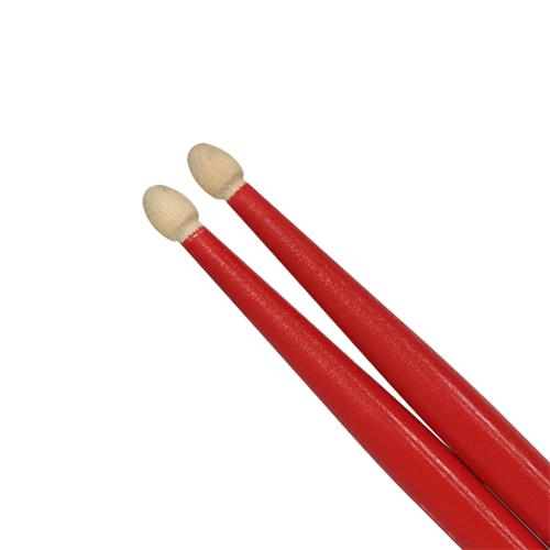 BAQUETA 7A ARCE PUNTA DE MADERA ROJO X 2P