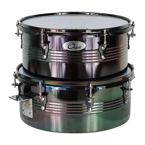 TIMBAL 14_15 PULGADAS CON CAMPANA NEGRO NIQUELADO