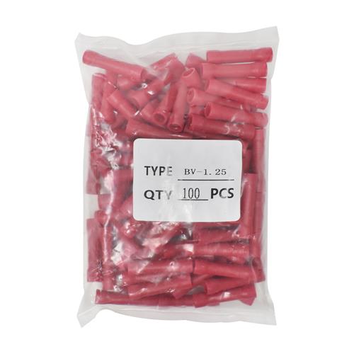TERMINAL UNION HEMBRA ROJO 22-18 AWG X UNIDAD - CLA