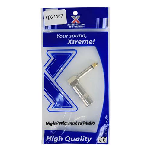 PLUG 6.3 MONO METALICO TIPO L CALIDAD