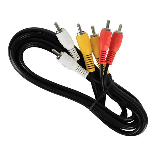 CABLE DVD 3 PLUG RCA X 3 PLUG RCA 1.5MT GRUESO