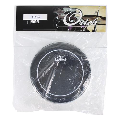 PARCHE 10 PULGADAS DOBLE HOJA NEGRO 0.188_0.188MM CON ACEITE