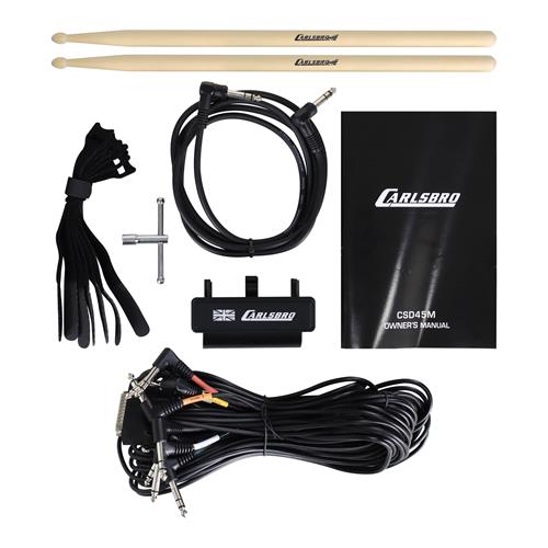 BATERIA ELECTRICA 5-TAMBORES 4-PLATILLOS - DESC