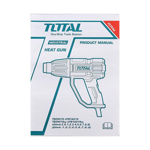 PISTOLA DE CALOR 1600W CON ACCESORIOS - CLA