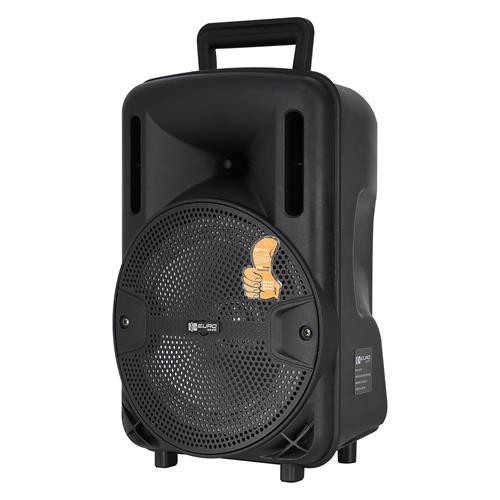 CAJA AMPLIFICADA PORTATIL 8 PULGADAS USB/BT/SD/AUX 8.000W CON LED - DIST