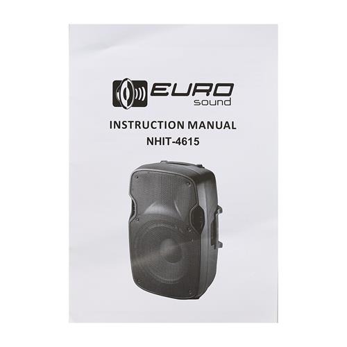 CAJA AMPLIFICADA PORTATIL 15 PULGADAS USB/BT/SD 60.000W CON PEDESTAL Y MICROFONO - DIST