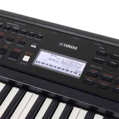TECLADO ELECTRONICO 61 TECLAS 650 VOCES + ADAPTADOR PA-3C - DIST