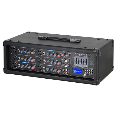 AMPLIFICADOR TIPO CONSOLA CON USB/SD/FM/REC/BLT 350W 6CH