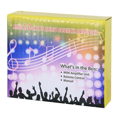 AMPLIFICADOR MINI USB/SD/FM/BLT 200W 2CH - DESC