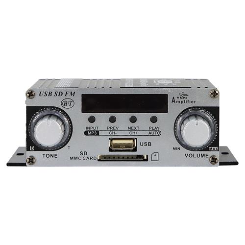 AMPLIFICADOR MINI USB/SD/FM/BLT 200W 2CH - DESC