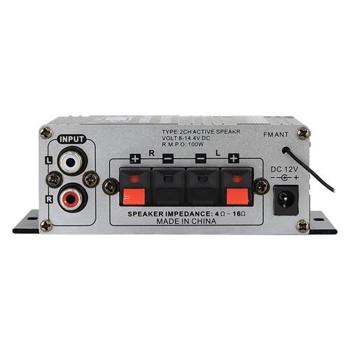 AMPLIFICADOR MINI USB/SD/FM/BLT 200W 2CH - DESC