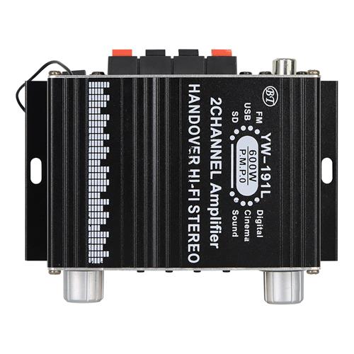 AMPLIFICADOR MINI USB/SD/FM/BLT 200W 2CH - DESC
