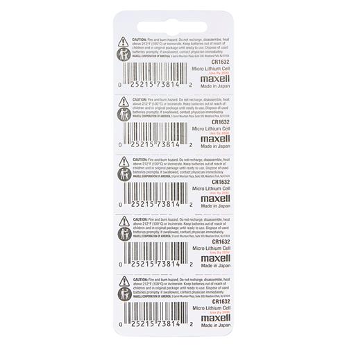 PILA CR1632 LITHIUM BATTERY X 1P - CLA