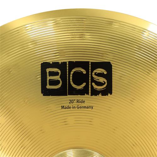 SET DE PLATILLOS BCS HIHAT14_CRASH16_RIDE20 PULG.