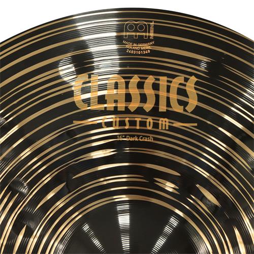 SET DE PLATILLOS CLASSICS CUSTOM DARK HIHAT14(2)_CRASH16_CHINA18_RIDE20