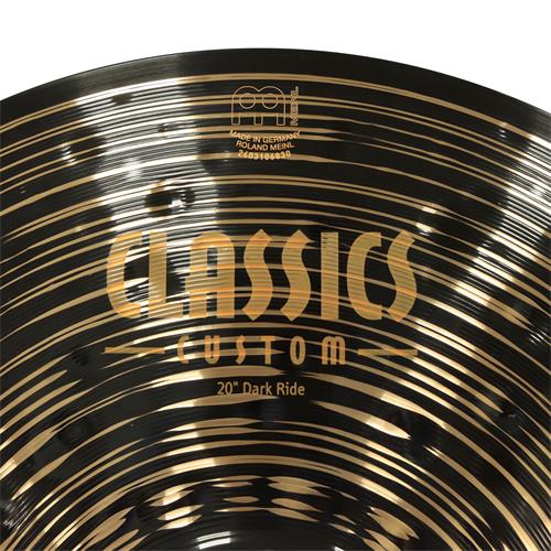 SET DE PLATILLOS CLASSICS CUSTOM DARK HIHAT14(2)_CRASH16_CHINA18_RIDE20