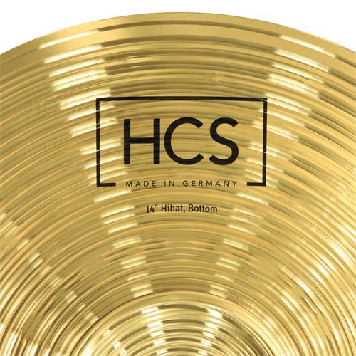 SET DE PLATILLOS HCS HIHAT14_CRASH16_RIDE20 PULG.