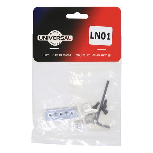 SISTEMA DE AFINACION FIJA PARA GUITARRA CROMADO
