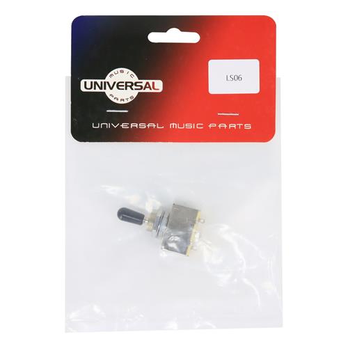 SWITCH CUADRADO PARA GUITARRA 3 WAY-4 PIN CABEZA NEGRA - DESC