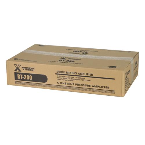 AMPLIFICADOR PERIFONEO USB/SD/FM/BLUETOOTH 200W
