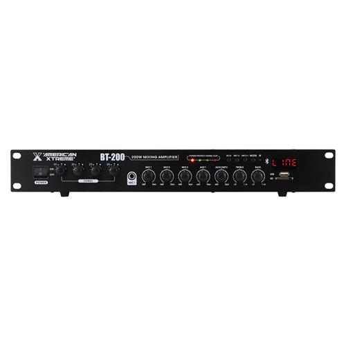 AMPLIFICADOR PERIFONEO USB/SD/FM/BLUETOOTH 200W