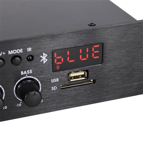 AMPLIFICADOR PERIFONEO USB/SD/FM/BLUETOOTH 200W