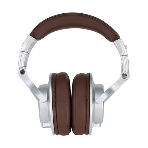 AUDIFONO PARA DJ GRANDE C/MIC PLATEADO/KHAKI