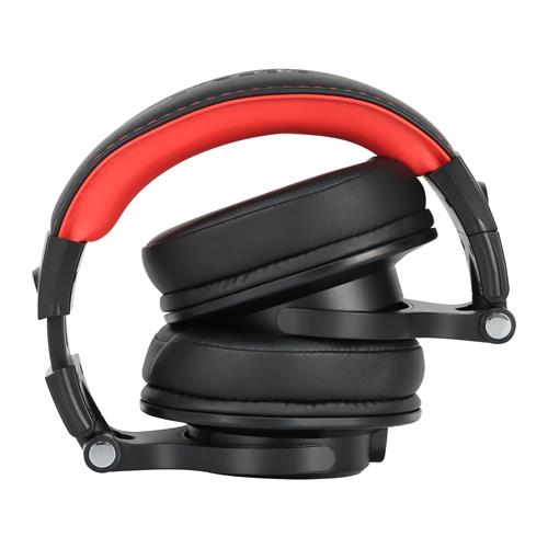 AUDIFONO PARA DJ GRANDE C/MIC ROJO