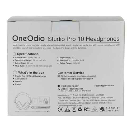 AUDIFONO PARA DJ ESTUDIO PROFESIONAL NEGRO
