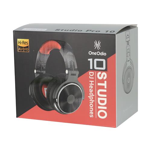 AUDIFONO PARA DJ ESTUDIO PROFESIONAL ROJO