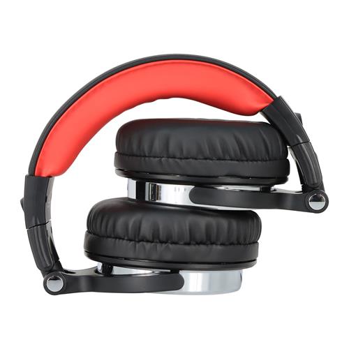 AUDIFONO PARA DJ ESTUDIO PROFESIONAL ROJO