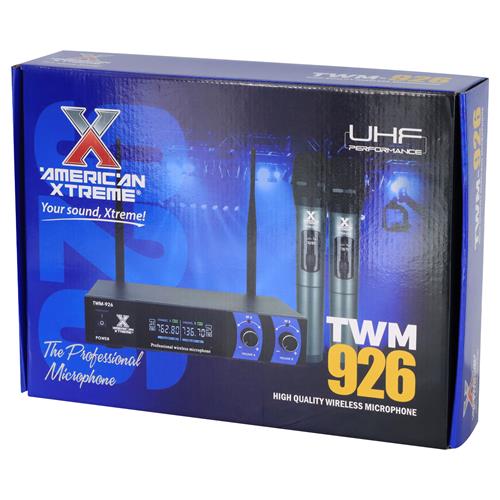 MICROFONO INALAMBRICO DOBLE UHF PERFORMANCE