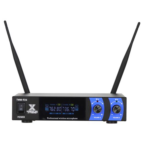 MICROFONO INALAMBRICO DOBLE UHF PERFORMANCE