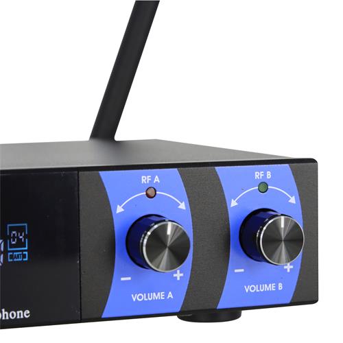 MICROFONO INALAMBRICO DOBLE UHF PERFORMANCE