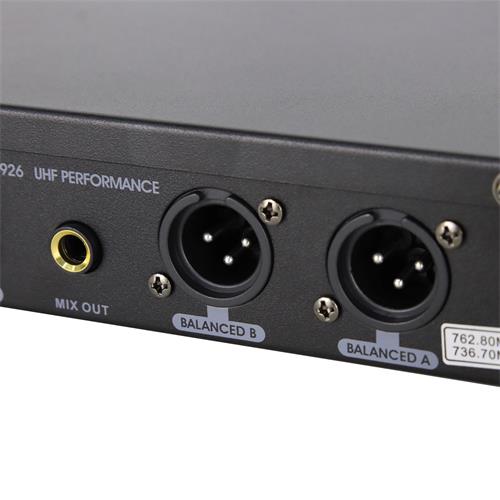 MICROFONO INALAMBRICO DOBLE UHF PERFORMANCE