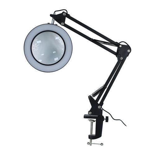 LUPA CON LAMPARA LED DE MESA BRAZO EXTENSIBLE