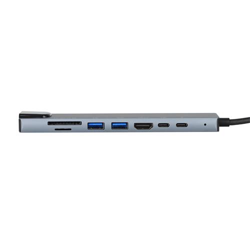 CONCENTRADOR HUB TIPO-C 8 EN 1