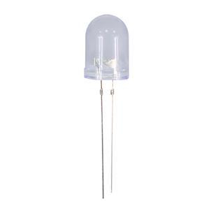 DIODO LED 10mm ALTO BRILLO TRANSPARENTE VERDE
