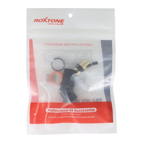 PLUG CANON (XLR) GIRATORIO BAJO PERFIL NEGRO